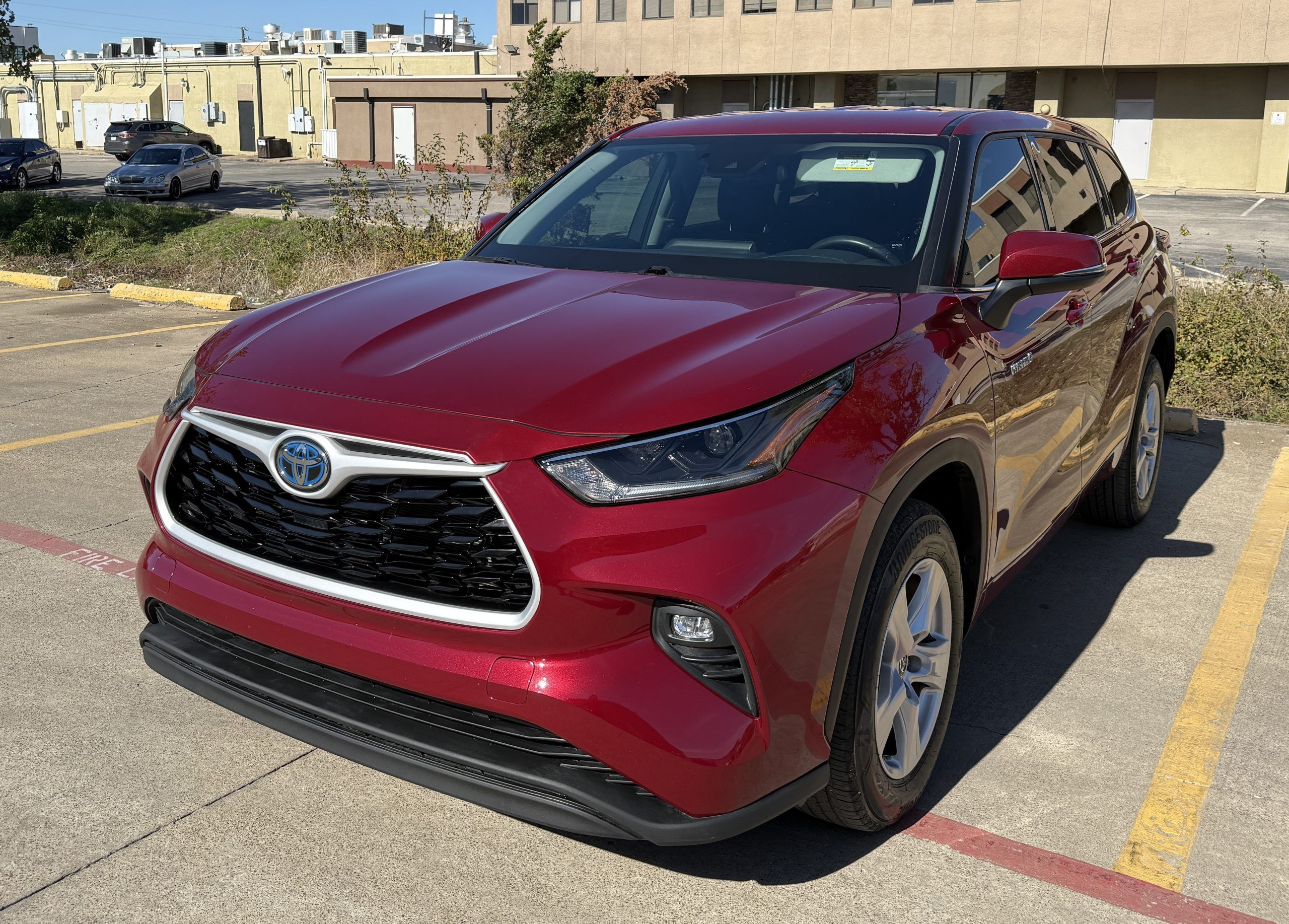 2021 Toyota Highlander LE's photo